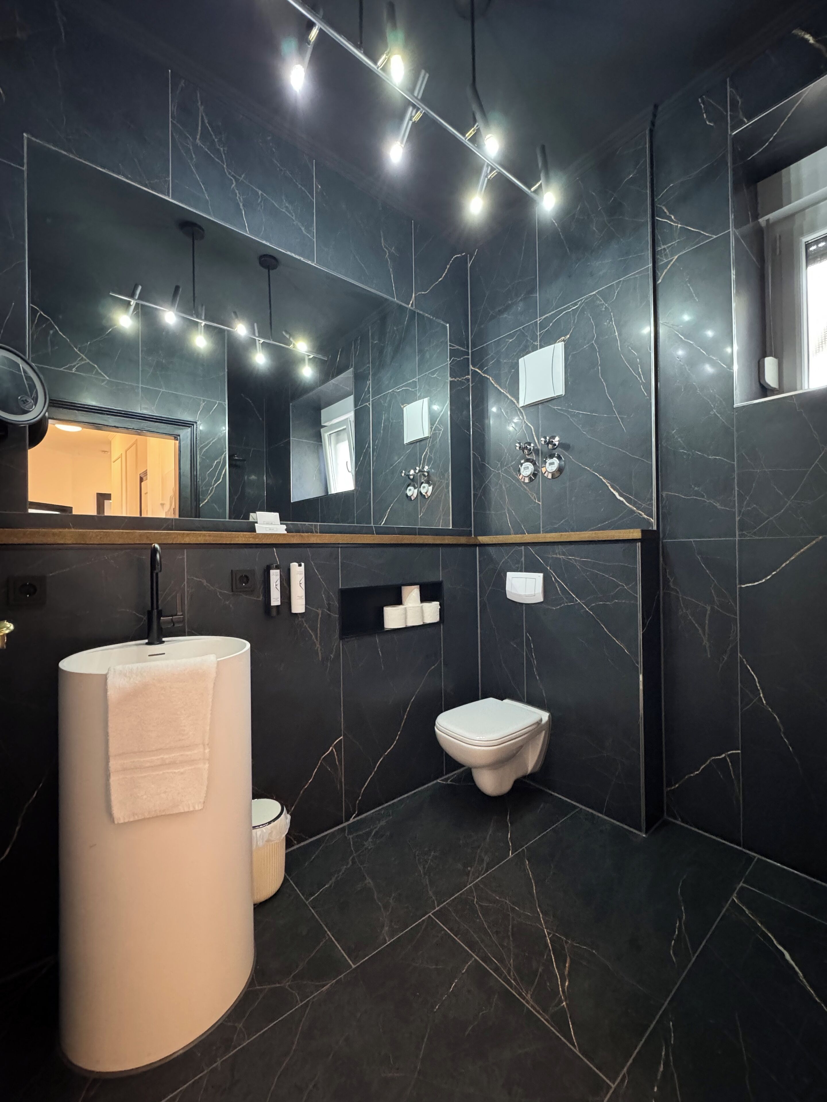 Luxury Condo, City View | Bathroom | Slippers