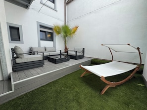 Condo superluxo, vista para a cidade | Terraço/pátio
