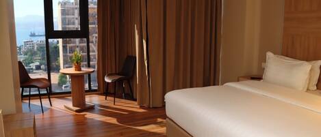 Deluxe-Doppelzimmer, Meerblick | Kostenloses WLAN