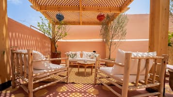 Terrasse sur le toit