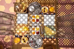 Free daily local cuisine breakfast  - Le soleil de Bahia (Marrakech)