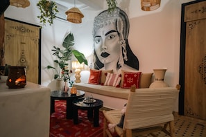 Living area - Le soleil de Bahia (Marrakech)