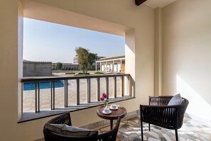 Super Deluxe Room | View from room - Chavri Resort – A Luxury Stay In Jawai (Bali)