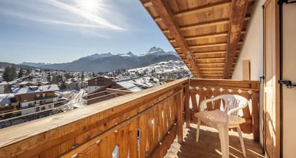 Luxurious panoramic penthouse, 5 minutes from ski lifts