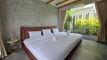 Villa, Pool View | 3 bedrooms, free WiFi, bed sheets