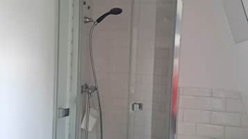 Towels, soap, toilet paper