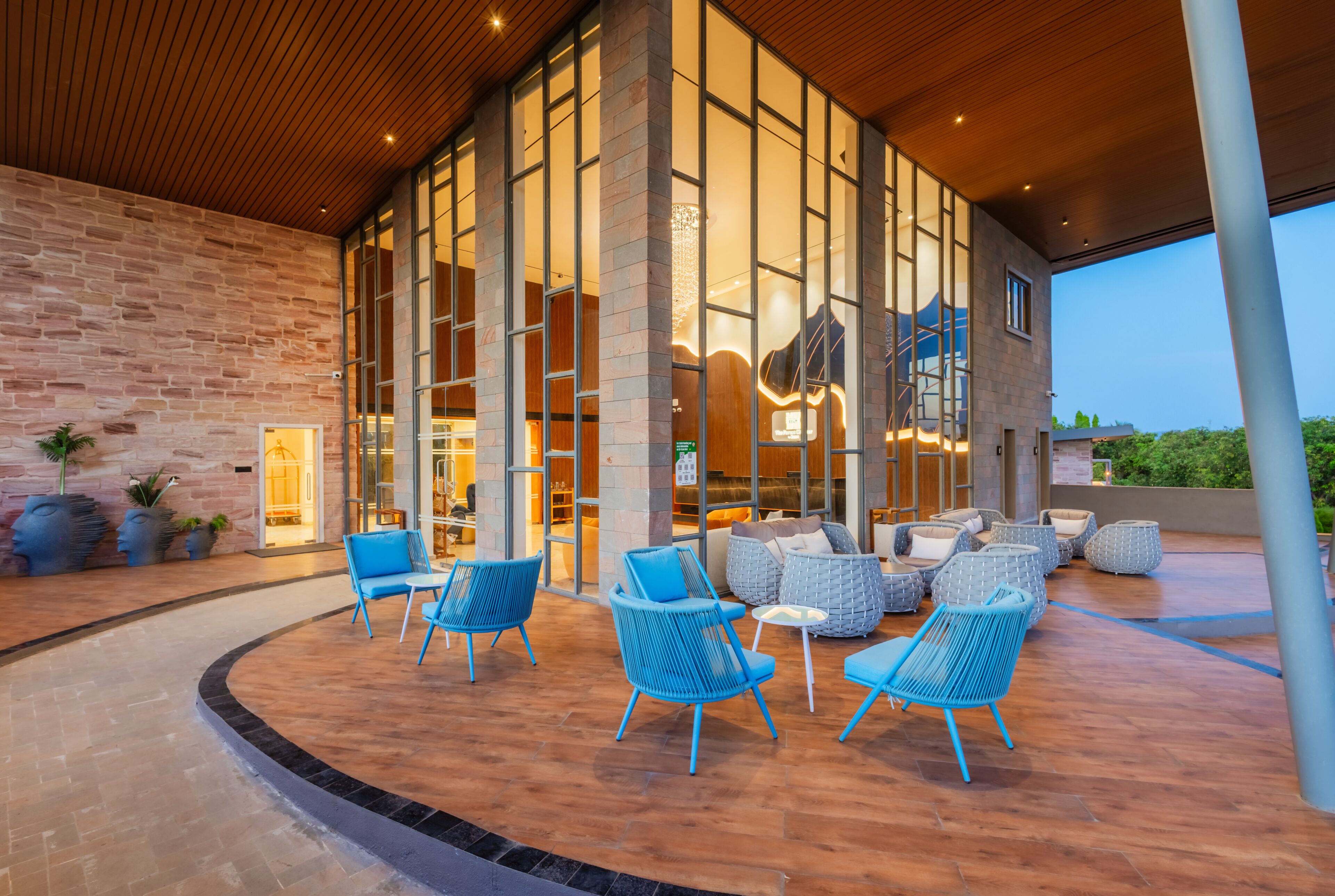 Zitruimte lobby