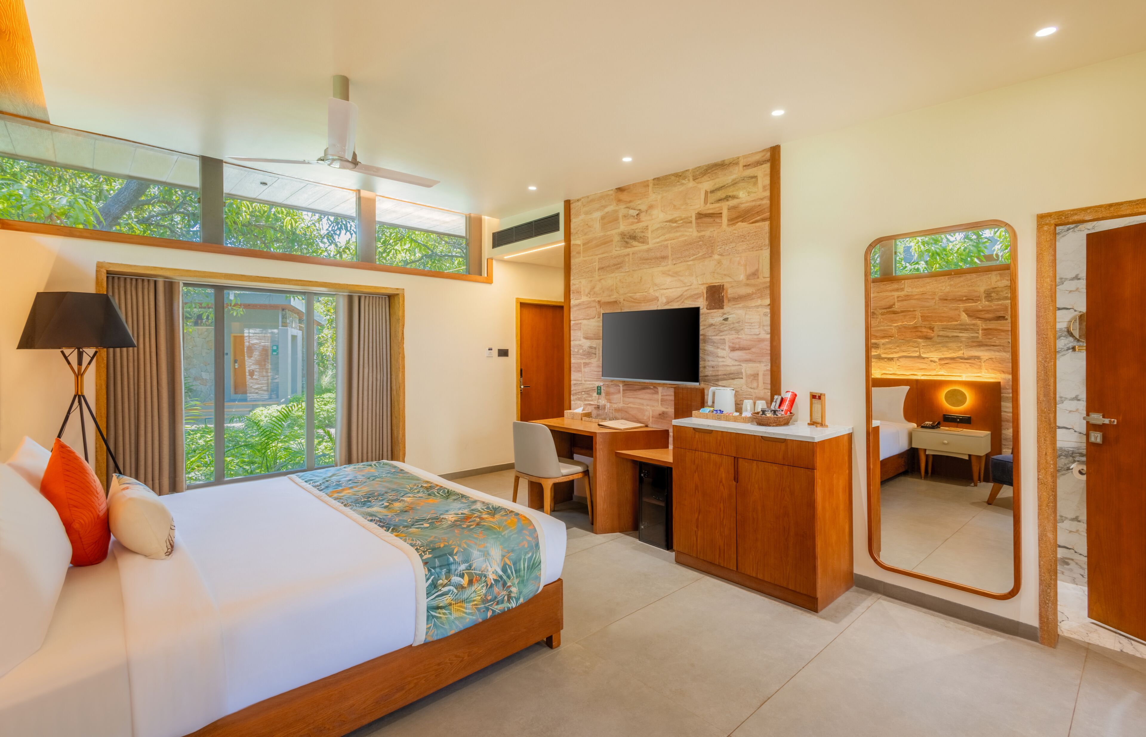 Cottage Premium | 1 chambre, minibar, bureau, espace de travail pour ordinateur portable
