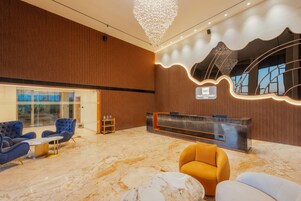 Sala de estar en el lobby