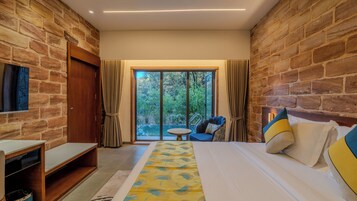 1 habitación, minibar, escritorio y espacio para trabajar con laptop 