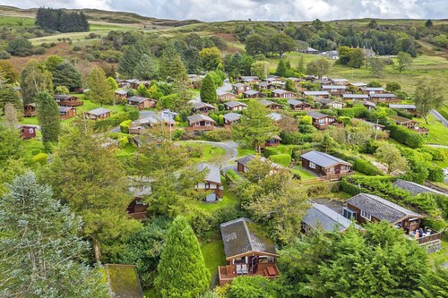 Træhytte i Snowdonia nær Rhinog-bjergene