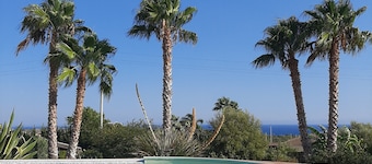 The Wave, Sampieri, 2 minutes from the sea, villa with pool.