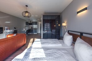 1 bedroom, desk, free WiFi, bed sheets - Cozy apartment in Klink on the Müritz - close to the water (Klink)