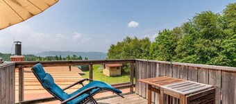 Acogedor apartamento para 5 personas con WIFI, balcón y vista panorámica