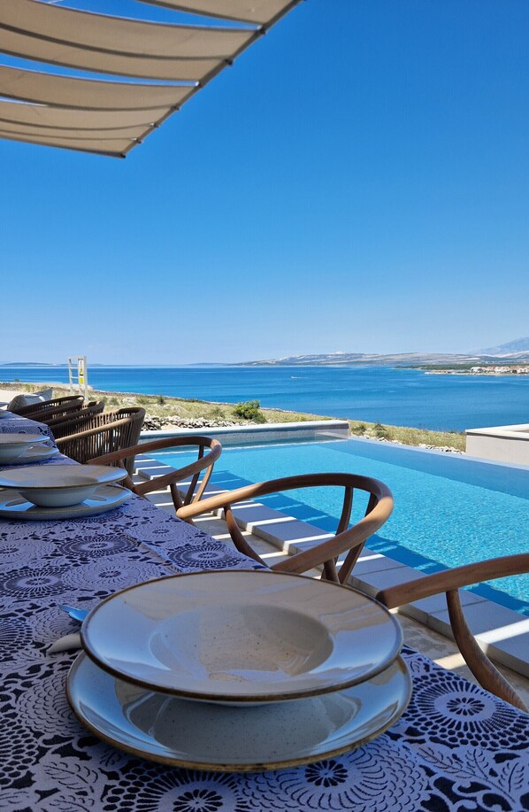 حمّام سباحة خارجي، حمّام سباحة مُدفَّأ