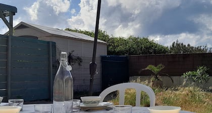 Patio villa facing beach with parking, Capbreton