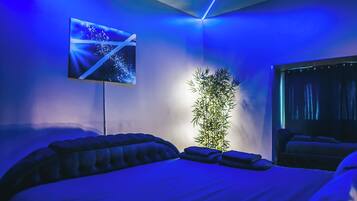 1 chambre, fer et planche Ă repasser, Wi-Fi gratuit, draps fournis