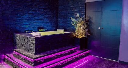 Loft VIP avec Jacuzzi Privé, Ambiance Led