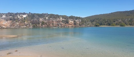 靠近海滩