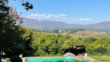 Ferienhaus, 1 Schlafzimmer, Raucher, Balkon | Pool | Außenpool