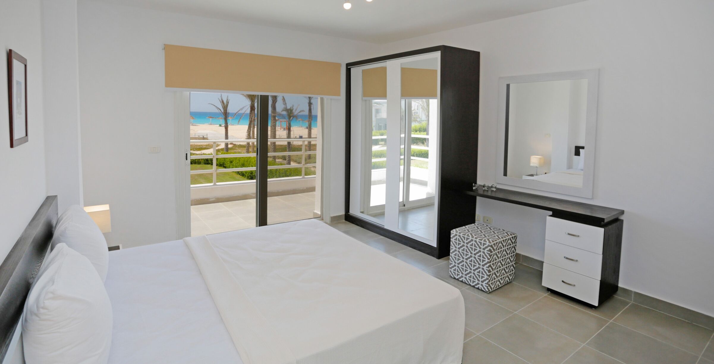 Villa, 4 habitaciones, balcón, vista a la playa | Caja de seguridad en la habitación y wifi gratis 