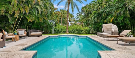 Piscine chauffée