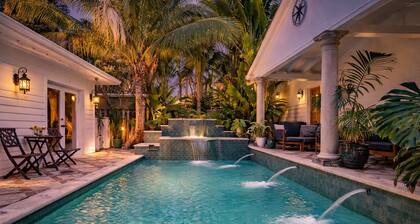 Private pool retreat near downtown & beach