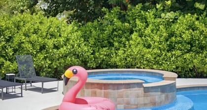 Spacious Private Pool Compound with Detached Guest House and BBQ Grill