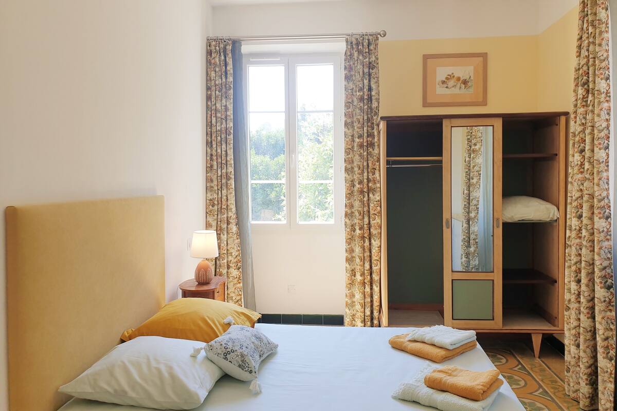Kamar Double, pemandangan kebun | Wi-Fi gratis