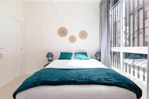 1 soverom, strykejern/-brett, wi-fi (inkludert) og sengetøy