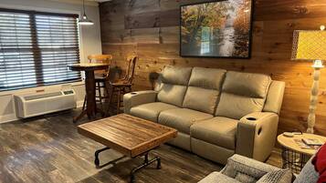 TV connectée, cheminée