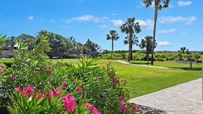 Property grounds - 309 Ocean One - COMPLETE REMODEL 2 Br Oceanfront Villa - Close to Coligny! (Hilton Head Island)