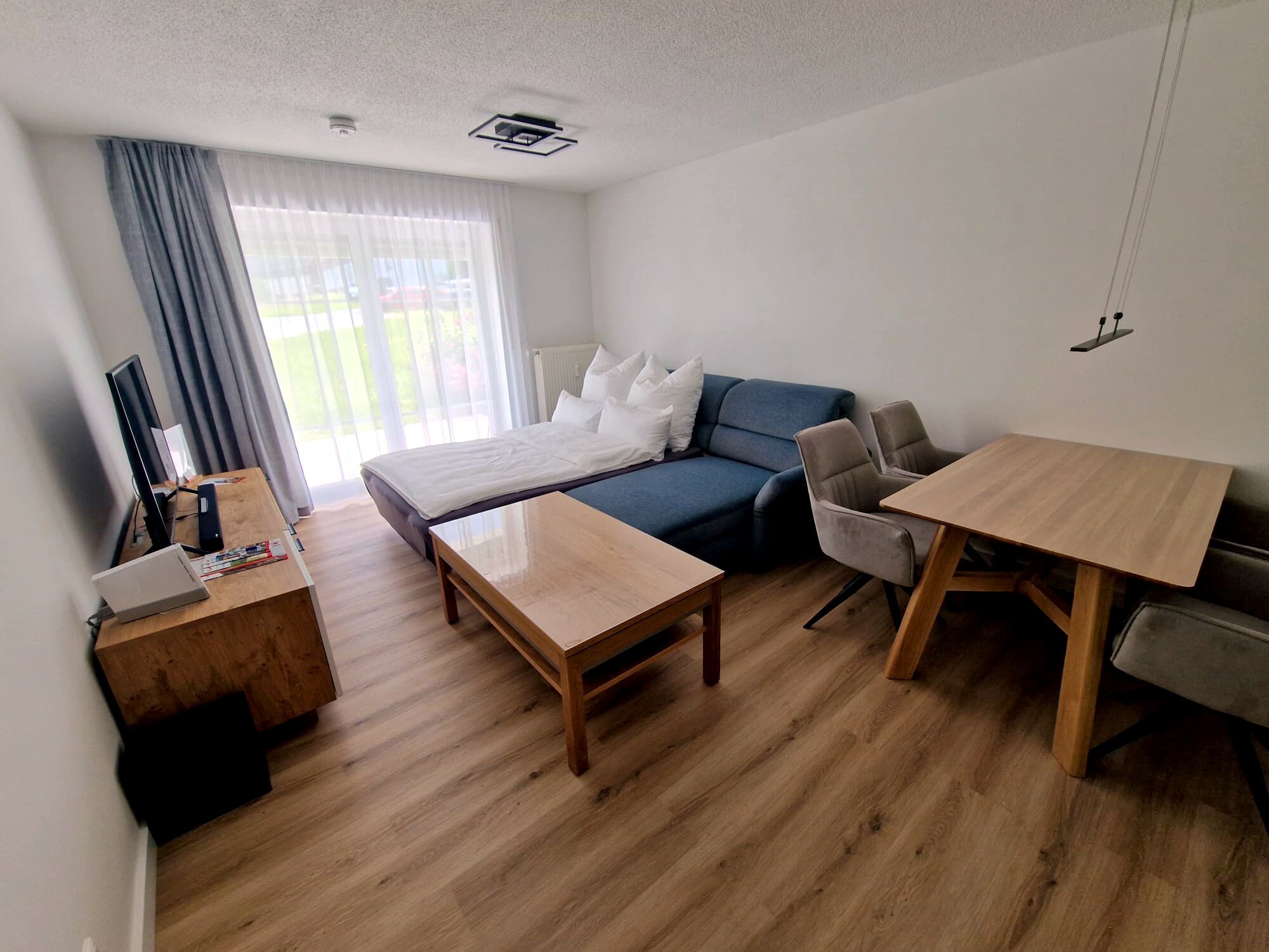 1 makuuhuone, vauvan matkasänky, ilmainen Wi-Fi, vuodevaatteet