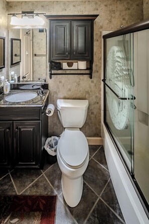 Ducha, secador de pelo, toallas