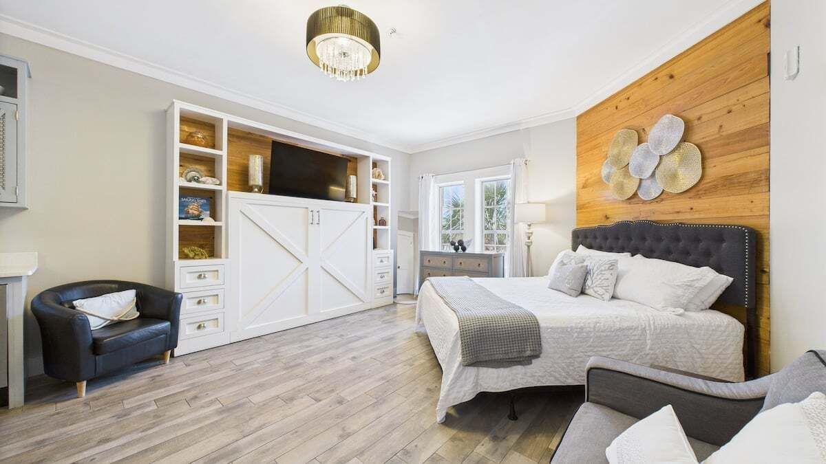 1 Schlafzimmer, Reisekinderbett, kostenloses WLAN, Bettwäsche