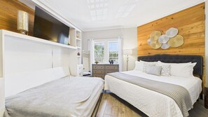 1 chambre, lit parapluie, Wi-Fi gratuit, draps fournis