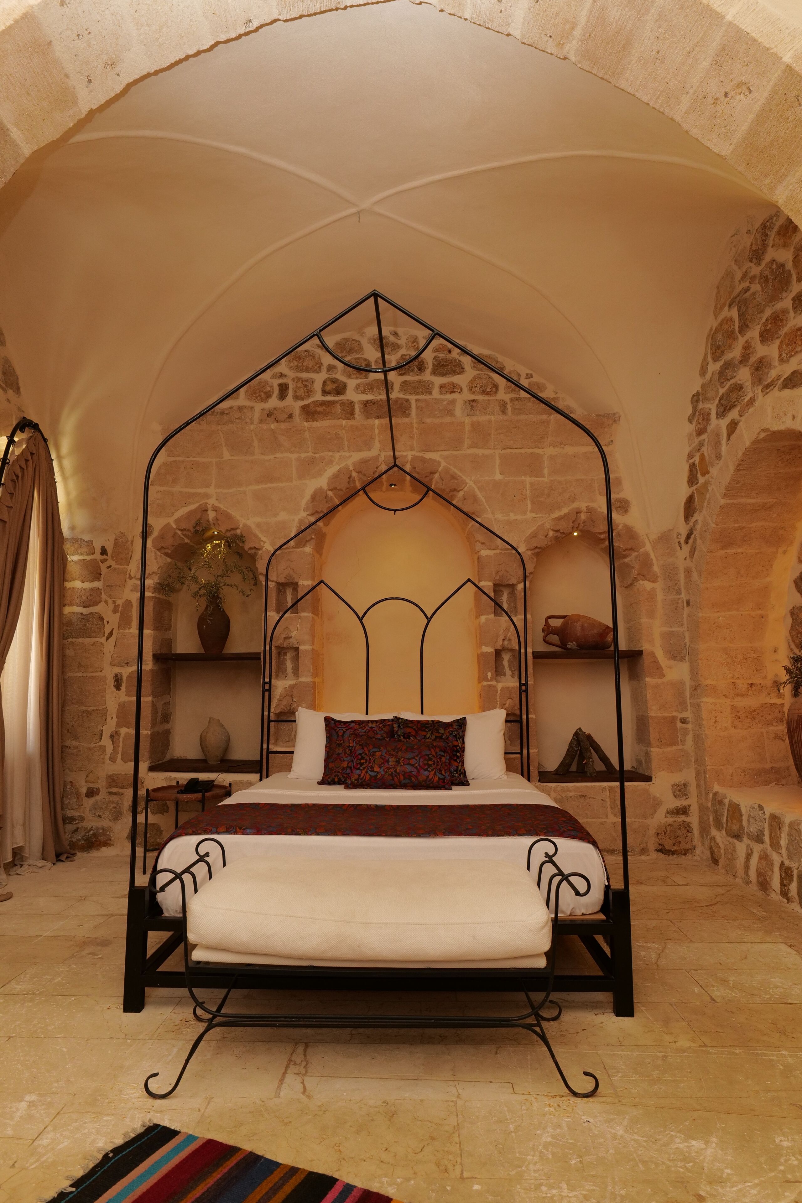 Family Double Room | Free minibar items, in-room safe, desk, laptop workspace