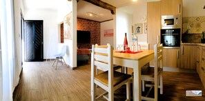 Apartment, 2 Bedrooms, Terrace, Garden View | Dining room - Apartment Alegranza in the Beautiful Village of Mozaga, Lanzarote (Teguise)