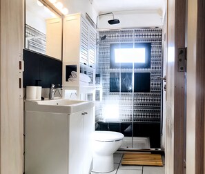 Apartment, 2 Bedrooms, Terrace, Garden View | Bathroom - Apartment Alegranza in the Beautiful Village of Mozaga, Lanzarote (Teguise)