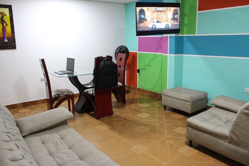 Housing complete with parking, near the terminal