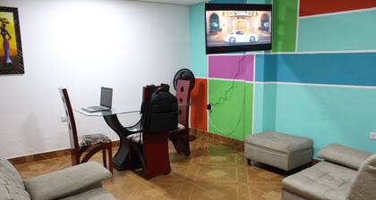 Housing complete with parking, near the terminal