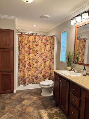 Hair dryer, towels, toilet paper - Charming 4-bedroom house in Dandridge (Dandridge)