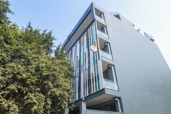 Majoituspaikan julkisivu