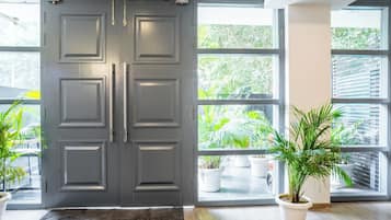 Entrada de la propiedad