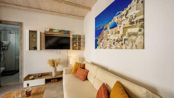 Villa Deluxe, vista città | Area soggiorno