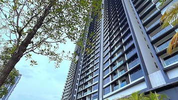 Overnatningsstedets facade