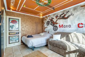 4 habitaciones, tabla de planchar con plancha y wifi gratis
