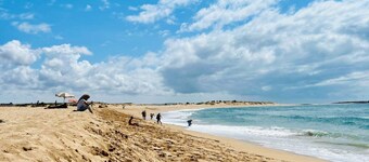 Waterfront beach house