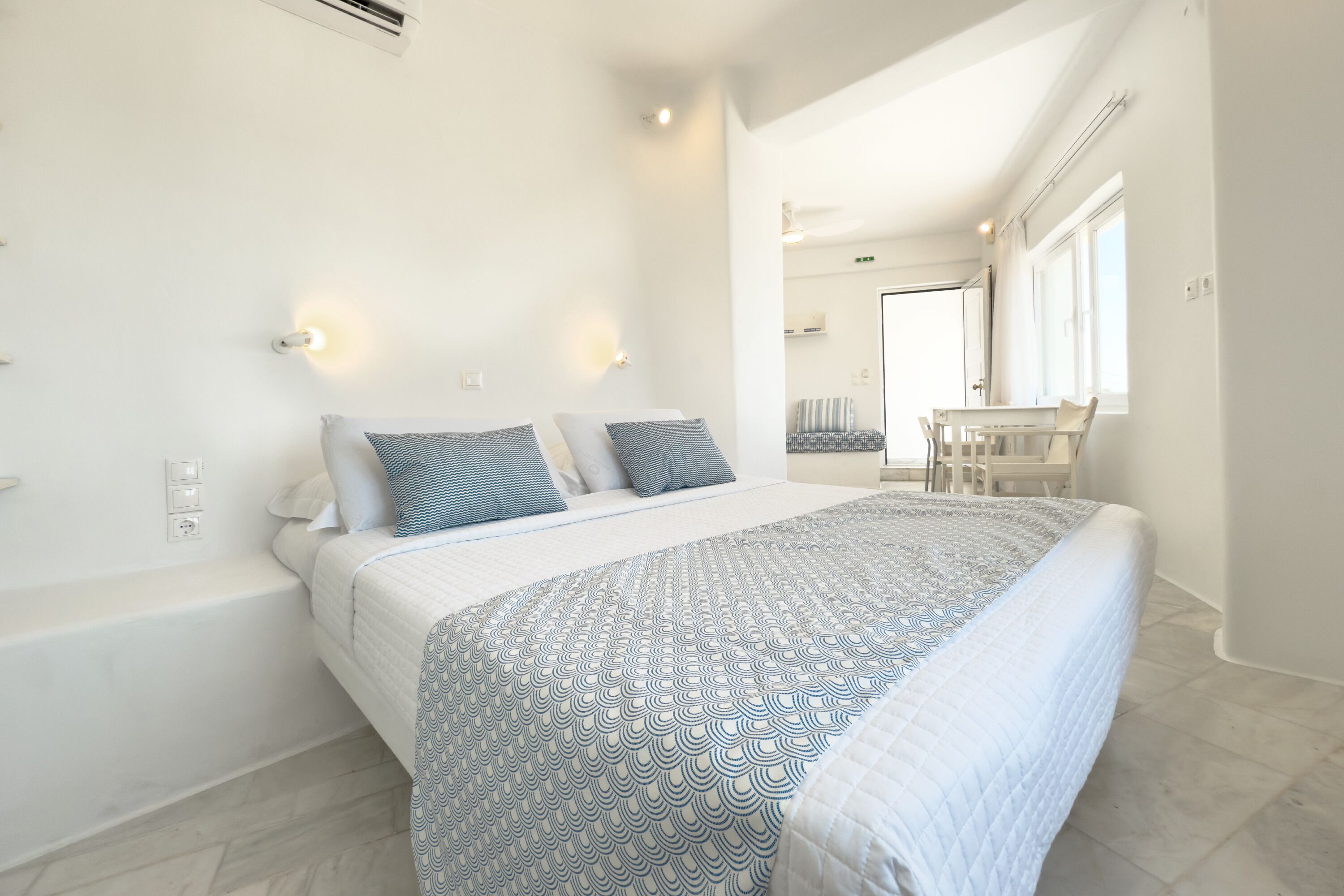 舒适公寓, 空调 | 埃及棉床单、高档床上用品、记忆海绵床垫、免费 WiFi