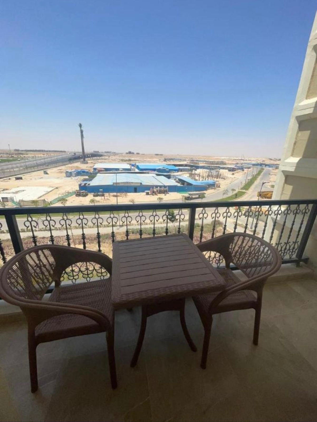 Deluxe Apartment, 2 Bedrooms, Refrigerator & Microwave, City View | Terrace/patio